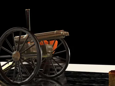 Chinese mooncake  3D model