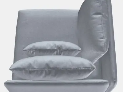 SODERHAMN Cover for corner section 3 3D model