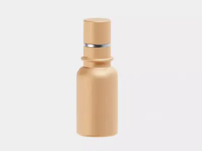 Cosmetic Bottle container   Low-poly 3D model