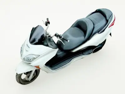 Honda Forza 250 MF08 Low-poly 3D model