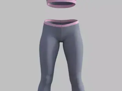 Womens Sportswear 3D model