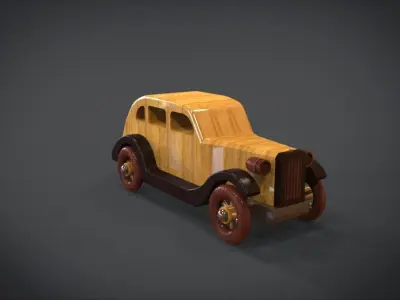 1935 Sedan Toy Car 3D print model