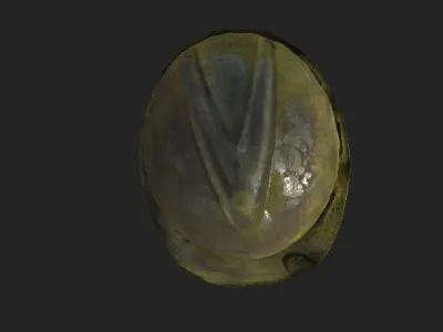 SafeCAP hard hat Low-poly 3D model