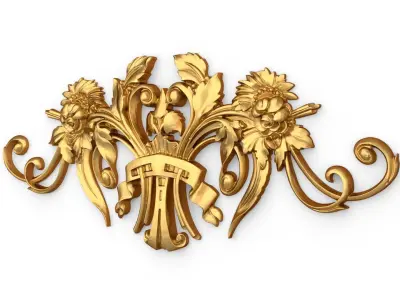 Classic decor ornament 33 3D print model