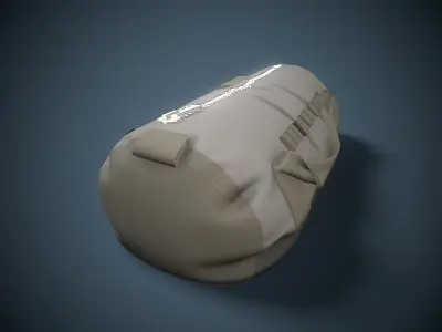 sport bag Low-poly 3D model purchase