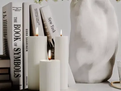 decorative set 141 3D model