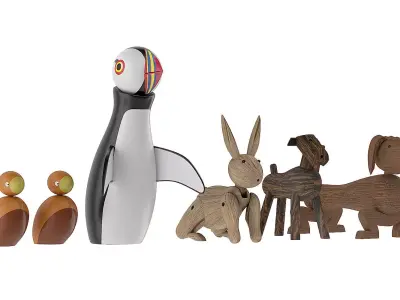 Kay Bojesen Collection 04 3D model