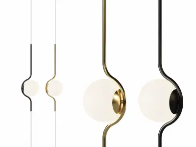 Faro Barcelona Le Vita Stretch Light 3D model