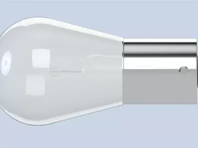 Light bulb 1141 P21W 24V - BA15s 3D model