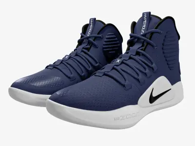 Basketball Shoes Nike Dark 3D model