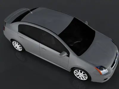 Nissan Sentra SE-R Low-poly 3D model