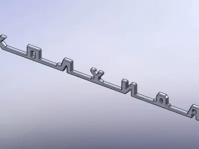 Kolhida KAZ-606 logo Free 3D print model