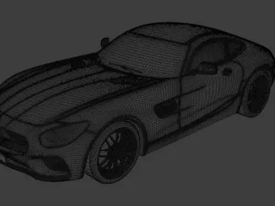 Benz Mercedes car 3D model