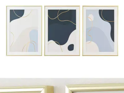 Gallery Wall 48 3D model