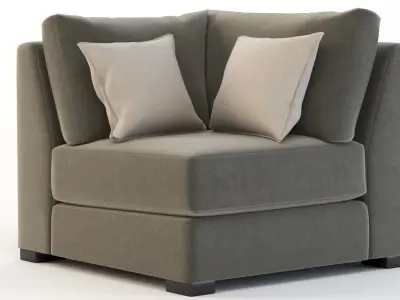 Lebanon Modular Sectional Sofa Corner Module 3D model