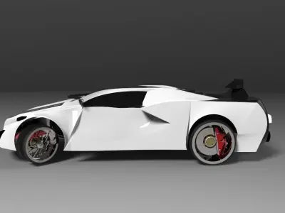 Concept Car Free 3D model