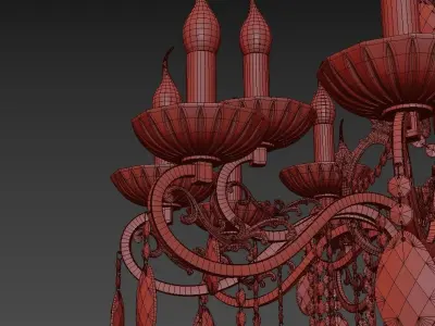 Trento E 1 1 15 G Chandelier 3D model