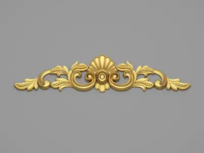 Classic Carved 001 3D model