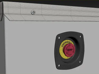 Diesel Generator 3D model