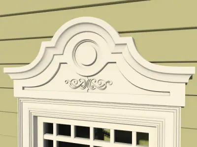 Window Header 5 3D model