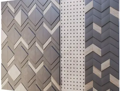 Decorative Wall 3d Panel 04 3D model