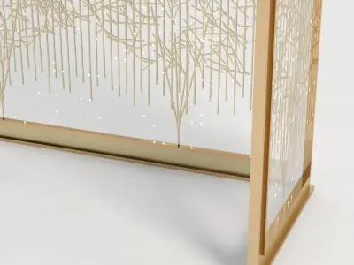 Decorative Screen 3D model