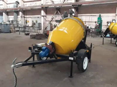  Concrete mixer 3D model