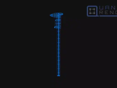 Caliper 001 Low-poly 3D model