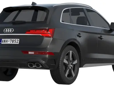 Audi SQ5 2021 3D model