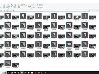 Carving and Plain Mouldins-Light Led 3D model
