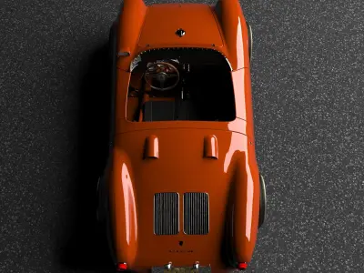 PORSCHE 550 SPYDER 1965   3D model