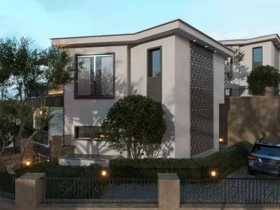 VILLA   - 2 BLOCKS 3D model