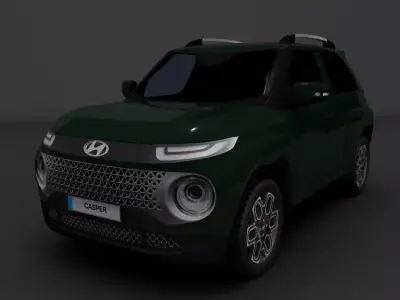 Hyundai Casper Inspiration Active 2022 3D model