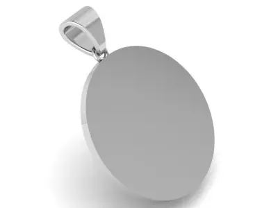 Circle Pendant 2934 3D print model