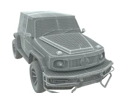 Benz G63 3D model