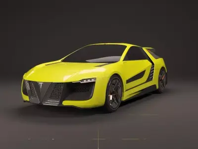 Cayper concep car 3D model