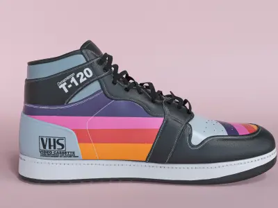 VFX Shoe Model 3D model