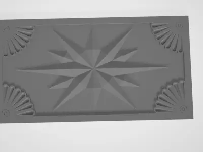 star STL model 3D model