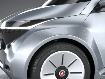 Generic City EV 2022 3D model