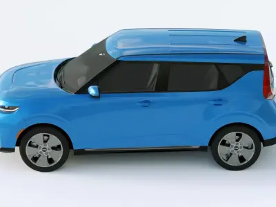 Kia Soul EV 2020 3D model