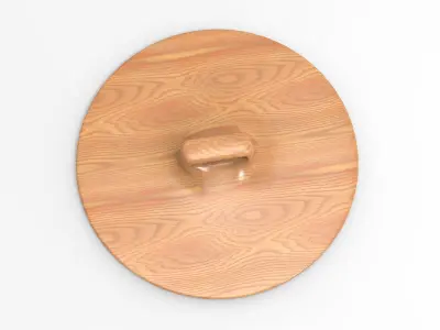 Pku Serving Board Low-poly 3D model