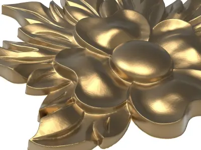  decorative pattern ready for 3D printing 3D model