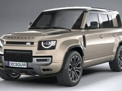 Land Rover Defender Octa 2025 3D model
