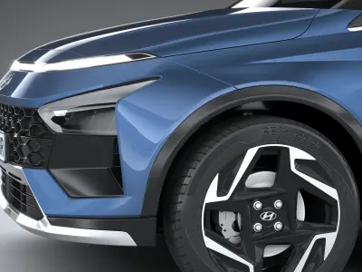 Hyundai Bayon 2025 3D model