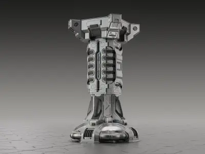 Sci-Fi Industrial Object 06 3D model