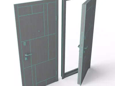 Salsa Door 3D model