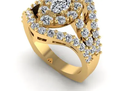 CAD-1871-Ring 3D print model