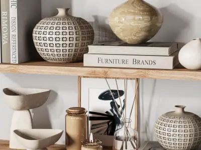 Decorative set025 3D model