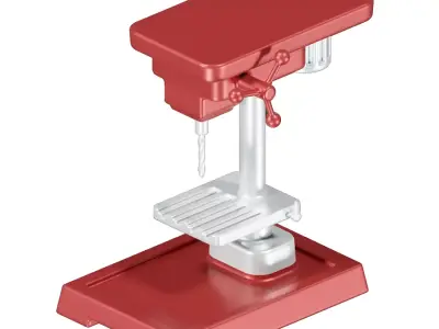 Engineering Drilling Toy 3D model