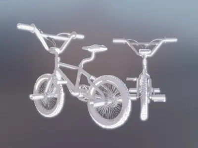 Mini BMX Bicycle Moto Xross Model  3D model
